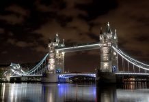 Exploring London Bridge at Night